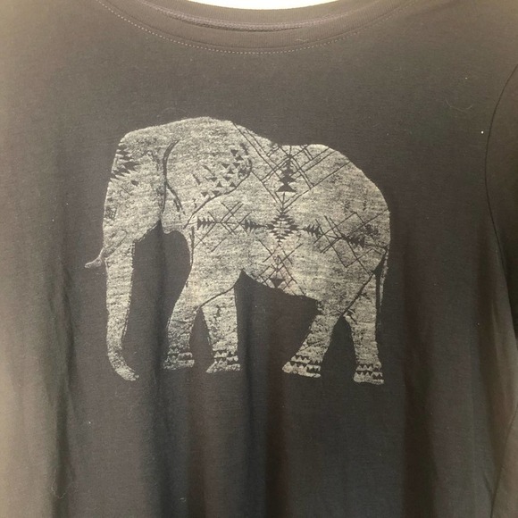 CEA JAE Elephant Printed Slouch Tee Sz M - Picture 2 of 6